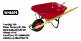 USA and European Wooden Handle Wheel Barrow (Wh6609)