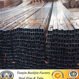 Thin Wall Welded Dark Black 25.4*25.4 Steel Tube