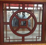 Ancient Chinese Coin-Shape Aluminum Clad Window Window (AW-ACW08)