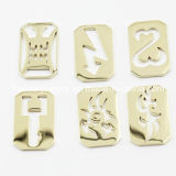 Stainless Steel Plated Gold Fashion Plates Jewellery for Locket Pendant