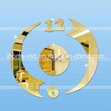 Acrylic Mirror Wall Clock for Home Decoration