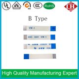 8 Pin 0.5mm Pitch B Type FFC Flexible Flat Cable
