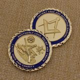 2015 Custom Masonic Challenge Coin Metal Coins for Souvenir