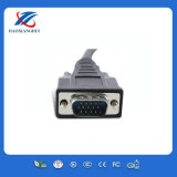 VGA Cable with Male to Male, 3+6 Pin VGA Cable