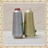 St Type Gray Silver Fluorescent Golden Embroidery Metallic Yarn