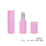 Pink Cosmetic Tube Plastic Square Lipstick Tube