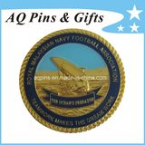 High Quality 3D Challenge Coin with Gold Plating