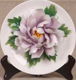 Luoyang Peony Porcelain (6 inches purple)
