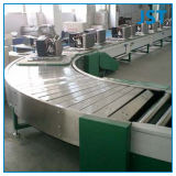 Turning Chain Plate Conveyor for Box, Bottle, Food