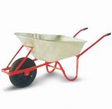 Steel Handle Galvanized Tray Wheel Barrow