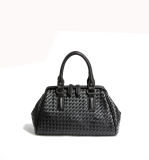 2015 PU Woven Fashion Lady Satchel Handbag