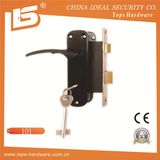 Aluminum Handle Iron Plate Mortise Lockset (101)