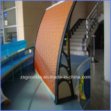Orange 2.3mm-5mm Polycarbonate Awnings for Doors and Windows