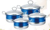 Color Pot Body Jp-Ss04c Stainless Steel Cookware