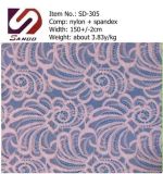 Factory Direct Lace Fabric Nylon Spandex New Textile for Lady's Garment Women's Apparel SD-305