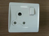 15A Round Pin Switch Socket Outlet with PC Material