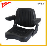 PVC Seat for Electric Road Sweeper with Fold-Down Back