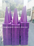 Purple Soft PVC Traffic Safety Road Cone