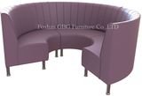 Modern Restaurant Circular Booth Seating (9099)