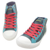 Young Girl Style Canvas Upper High Quality Vulcanized Shoes