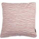 Cotton/Linen Cushion Cover with Red Printing (LN002)