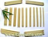 15 Sizes 20cm Bamboo Dp Knitting Needles (US Size 0 - 15) (800009)