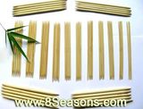 15 Sizes 20cm Bamboo Dp Knitting Needles (US Size 0 - 15) (800009)