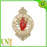 Nickel Plated Enamel Lapel Pin Badge (UM-3976)