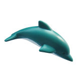 Promotional Gift Dolphin Shaped Stress Ball