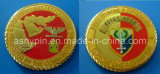 Gold Plated Coin with Diamond Cut (ASNY-JL-coin-13053003)