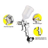 HVLP Spray Gun (Air Regulator Available)(RP8021-1AH / AS1001A HVLP)