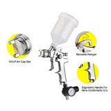 HVLP Spray Gun (Air Regulator Available)(RP8021-1AH / AS1001A HVLP)