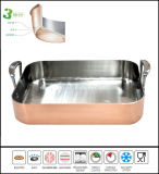 3ply Roasting Copper Pan