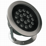 Super 54W RGB LED Underwater Light with 304 S/S