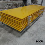 Yellow Polymer Acrylic Solid Surface Material