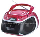 Portable CD MP Boombox with Cassette Player