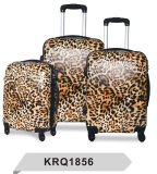 ABS PC Leopard Printed Hard Shell Luggage