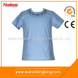 White Color High Quality Doctor Workwear 100% Cotton Medical Uniform
