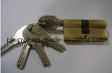 Zinc Double Open Lock Cylinder Door Lock (0034)