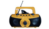 New Design MP3 Player with Built-in Speaker Have LED Flashlight and Charger &LED Light&Radio&DVD Player