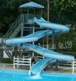 Swimming Pool Single Spiral Water Slide