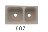 Granite Double Bowl Kitchen Sink (F807)