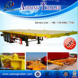 Flat Bed Container Semi Trailer with Twist Locks