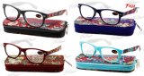Fashion Design Reading Glasses Eyewear with Soft Case (SR3775)
