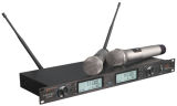 Bk-8381UHF Dual Channel Wireless Microphone