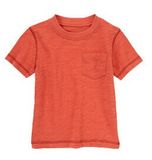 Kid's Wear Pure Color T-Shirt Melon Red