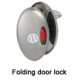 Competitive Zinc Alloy Toilet Partition Folding-Door Lock (KTW08-156)