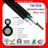 Internet 144 Core Core Fig8 Aerial Itu-T G652D/Om3 Armour Fiber Optical Cable Gyxtc8s