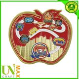 Nickel Plated Enamel Lapel Pin Badge (UM-3947)