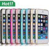 Aluminum Metal Bumper Case for iPhone 4 5 6, Mobile Phone Luxury Aluminum Metal Bumper Frame Case Cover